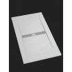 Plato de ducha Dyestone Center textura piedra 100x120-190 cm