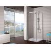 Kassandra Mampara Ducha Frontal S300 transparente puerta plegable