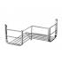 Rejilla rinconera inox