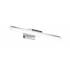 Aplique LED cromo 60 cm