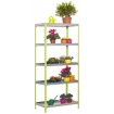 Estantería ligera de Jardín SimonGarden Verde/Galvanizado 30