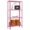 Estantería homeclick color mini 4/300 rosa/blanco