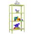 Estantería homeclick color mini 4/400 verde/blanco