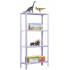 Estantería homeclick color mini 4/400 violeta/blanco