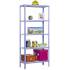 Estantería homeclick color mini 5/300 violeta/blanco
