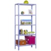 Estantería homeclick color mini 5/300 violeta/blanco