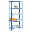 Estantería homeclick color mini 5/300 azul/blanco
