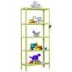 Estantería HOMECLICK COLOR MINI 5/400 VERDE/BLANCO