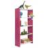 Estantería habitat color plus 5/300 rosa/blanco