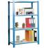Estantería officlick 4/400 metal i.m. azul/blanco
