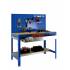 Banco de trabajo simonwork 1200 azul/madera