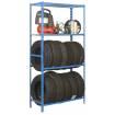 Estantería simongarage plus 4/400 azul/galva