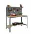 Banco de trabajo simonwork bt3 1200 gris/madera