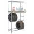Estantería simongarage megaplus 4/400 gris
