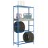 Estantería simongarage megaplus 4/400 azul/galva