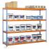 Estante adicional para estantería simonforte 2406 naranja metal