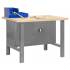 Banco de trabajo simonwork bt6 plywood locker 1200 gris/mader