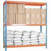 Estantería simonforte 1504-3 azul/naranja