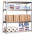 Estantería ecoforte 1204-4 Chipboard galva/madera