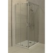 PerfilKrom Mampara Ducha Angular cuadrada transparente
