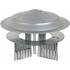 Sombrero de estufa galvanizado Ø 80 - 150
