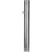 Tubo de estufa galvanizado con llave