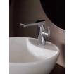 Grifo monomando de lavabo cromo Arola