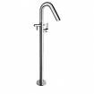 Grifo monomando de columna para baño