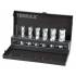 Juego brocas huecas vástago Weldon 19 mm 7 piezas. 6 brocas huecas + 1 guía-expulsor