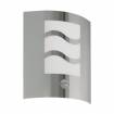 Aplique CITY 1 acero inoxidable con sensor