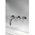 Grifo de lavabo empotrado Cross