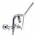 Grifo bimando de baño/ducha con equipo Cross