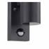 Aplique RIGA 5 acero galvanizado con sensor Eglo