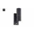 Aplique RIGA 5 acero galvanizado con sensor Eglo