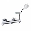 Grifo termostático de ducha con equipo de ducha serie Alexia