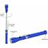 Linterna 3 LED extensible magnética
