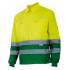 Chaqueta bicolor reflectante amarilla y verde hierba Velilla