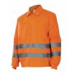 Chaqueta reflectante color naranja Velilla