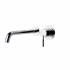 Grifo monomando lavabo empotrado y caño de 24 cm serie Atica