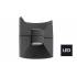 Aplique REDONDO negro LED Eglo