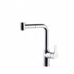 Grifo monomando para fregadero con duchita extraíble ABS 2 jets serie Atica