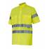 Camisa manga corta reflectante amarilla Velilla
