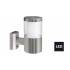Aplique BASALGO 1 acero inoxidable LED