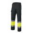 Pantalón bicolor reflectante amarillo y negro Velilla