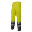 Pantalón bicolor reflectante amarillo y gris Velilla