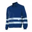 Chaqueta con cintas reflectantes azul marino Velilla
