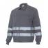 Chaqueta con cintas reflectantes gris Velilla