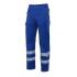 Pantalón con cintas reflectantes multibolsillos azul eléctrico Velilla