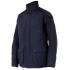 Chaqueta impermeable acolchada multibolsillos azul marino Velilla