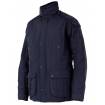 Chaqueta impermeable acolchada multibolsillos azul marino Velilla
